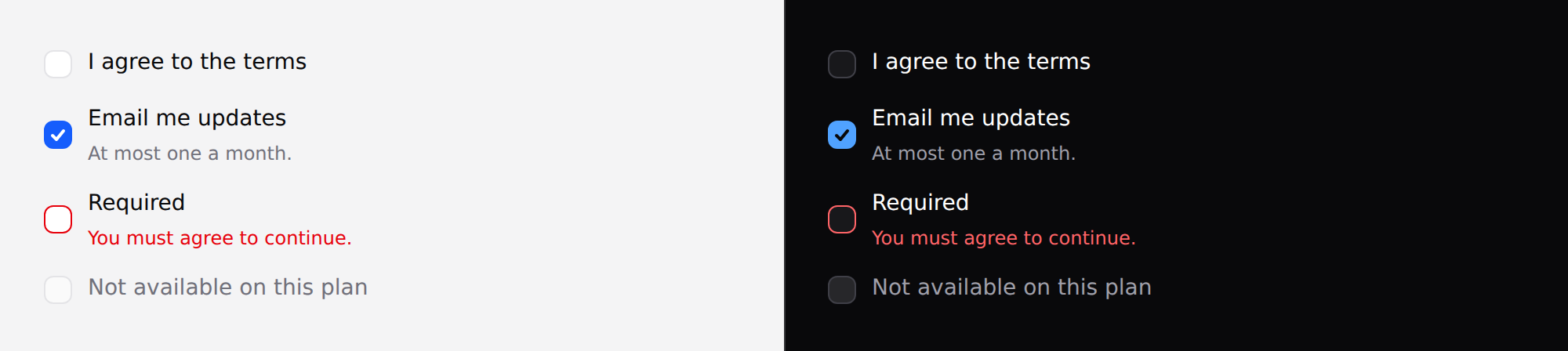 Checkbox